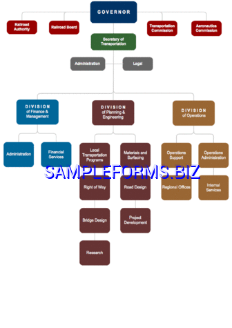 Example of Organizational Chart pdf free
