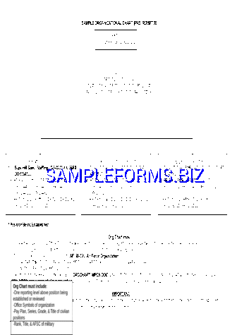Sample Organizational Chart doc pdf free